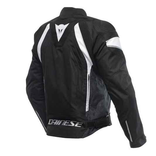 Chaqueta Dainese Avro 5 Tex Negro / Rojo Fluor / Blanco