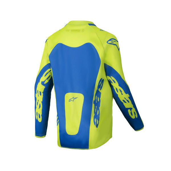 Jersey Alpinestars Racer Veil (Youth) Amarillo / Azul Fluor