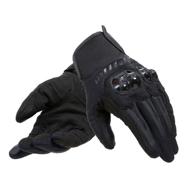 Guante Dainese Mig 3 Air Tex Negro / Rojo Lava