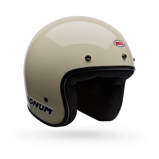 Casco Moto Calle Magnum Solid Blanco Bell