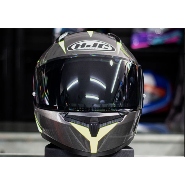 Casco Integral HJC C10 Santo Aero MC3H Amarillo Fluor/Negro
