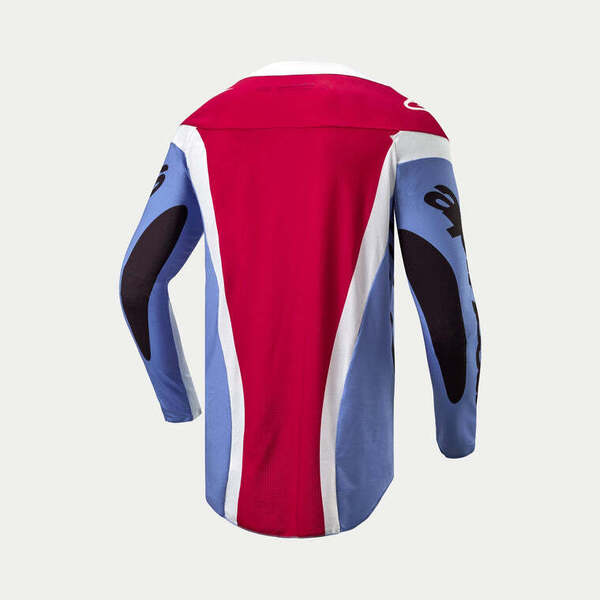 Jersey Alpinestars Techstar Ocuri Azul Claro / Rojo / Blanco