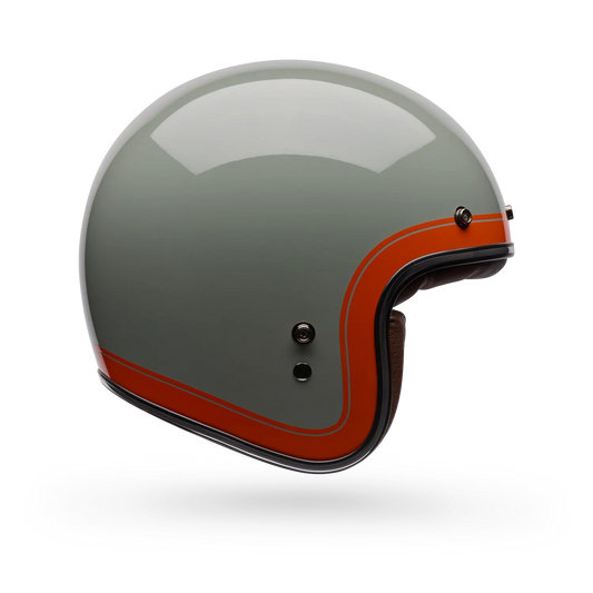 Casco Moto Calle Custom 500 Crate Gris Bell