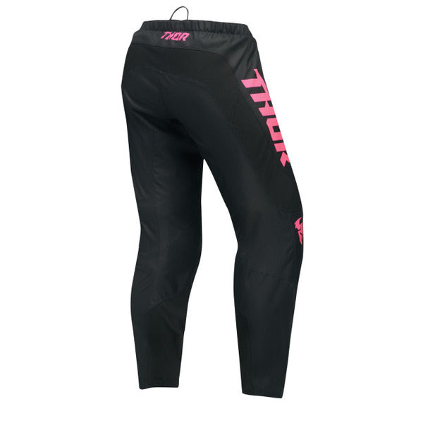 Pantalón Thor Women's Sector Minimal Negro/ Fucsia