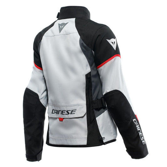 Chaqueta Dainese Tempest 3 D-Dry Lady Ébano / Negro / Rojo Lava