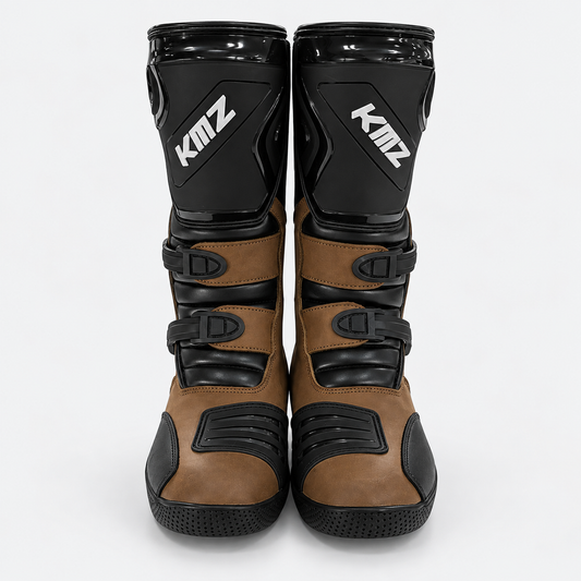 Botas Moto Calle Bravo Negro KMZ