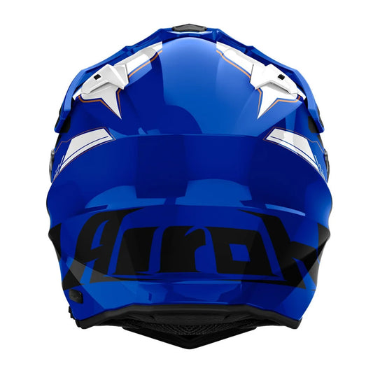 Casco Airoh Commander 2 Reveal Azul Brillo