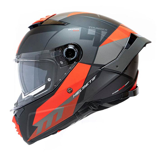 Casco MT Helmets Thunder 4 SV Exa A5 Rojo Mate
