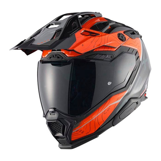 Casco Nexx X.WED3 Furka Orange Grey