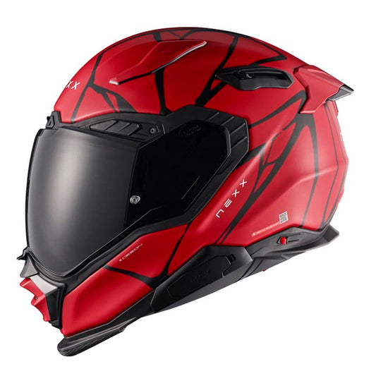Casco Nexx x.wst3 b-side Red Black