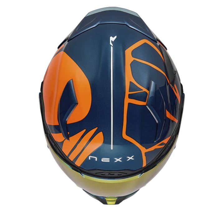 Casco Nexx X.WST3 b-side Blue Teal / Orange