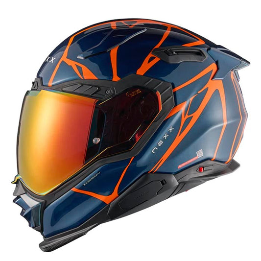 Casco Nexx X.WST3 b-side Blue Teal / Orange