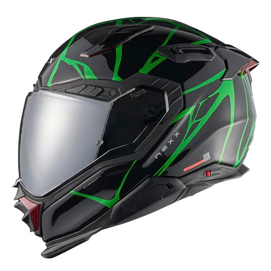 Casco Nexx X.WST3 b-side black green