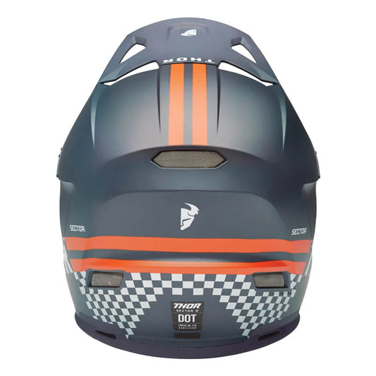 Casco Thor Sector 2 Combat Negro Azulado