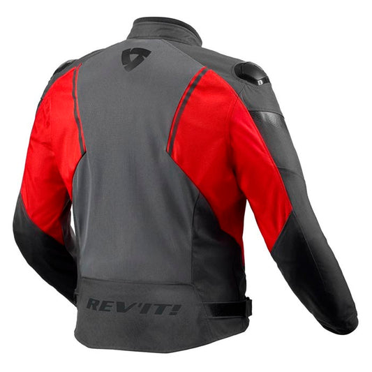 Chaqueta REVIT Control Air H2O Gris/Rojo