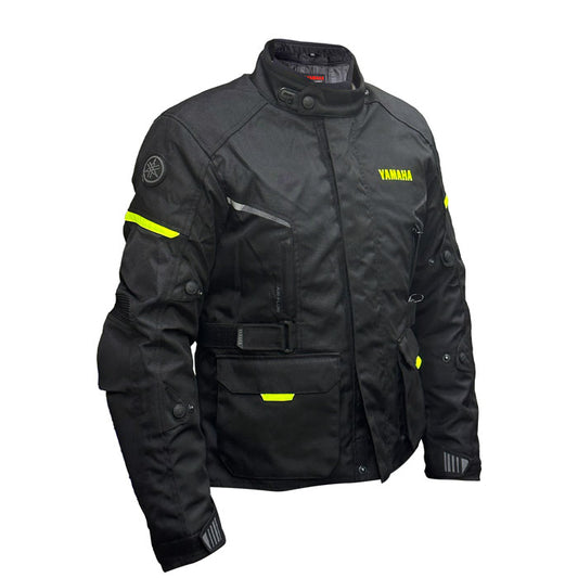 Chaqueta Yamaha Railway Turing Negro/Amarillo