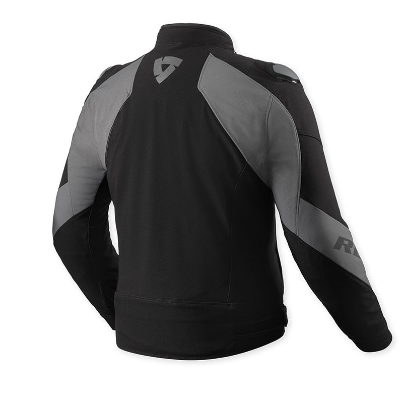Chaqueta Rev’it! Hyperspeed 3 H2O Negro / Gris