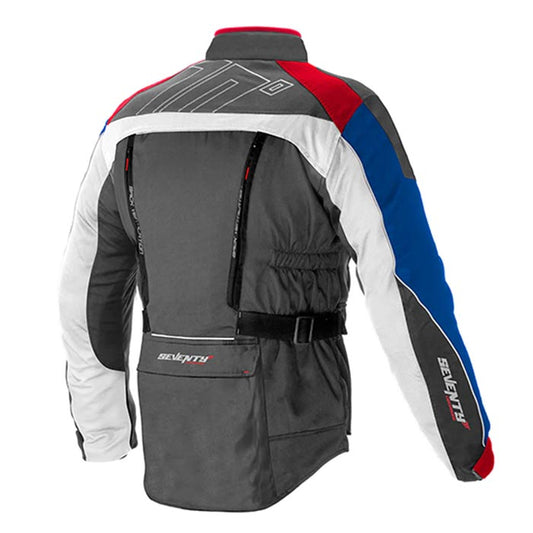 Chaqueta Seventy SD-JT43 Gris/Rojo/Azul