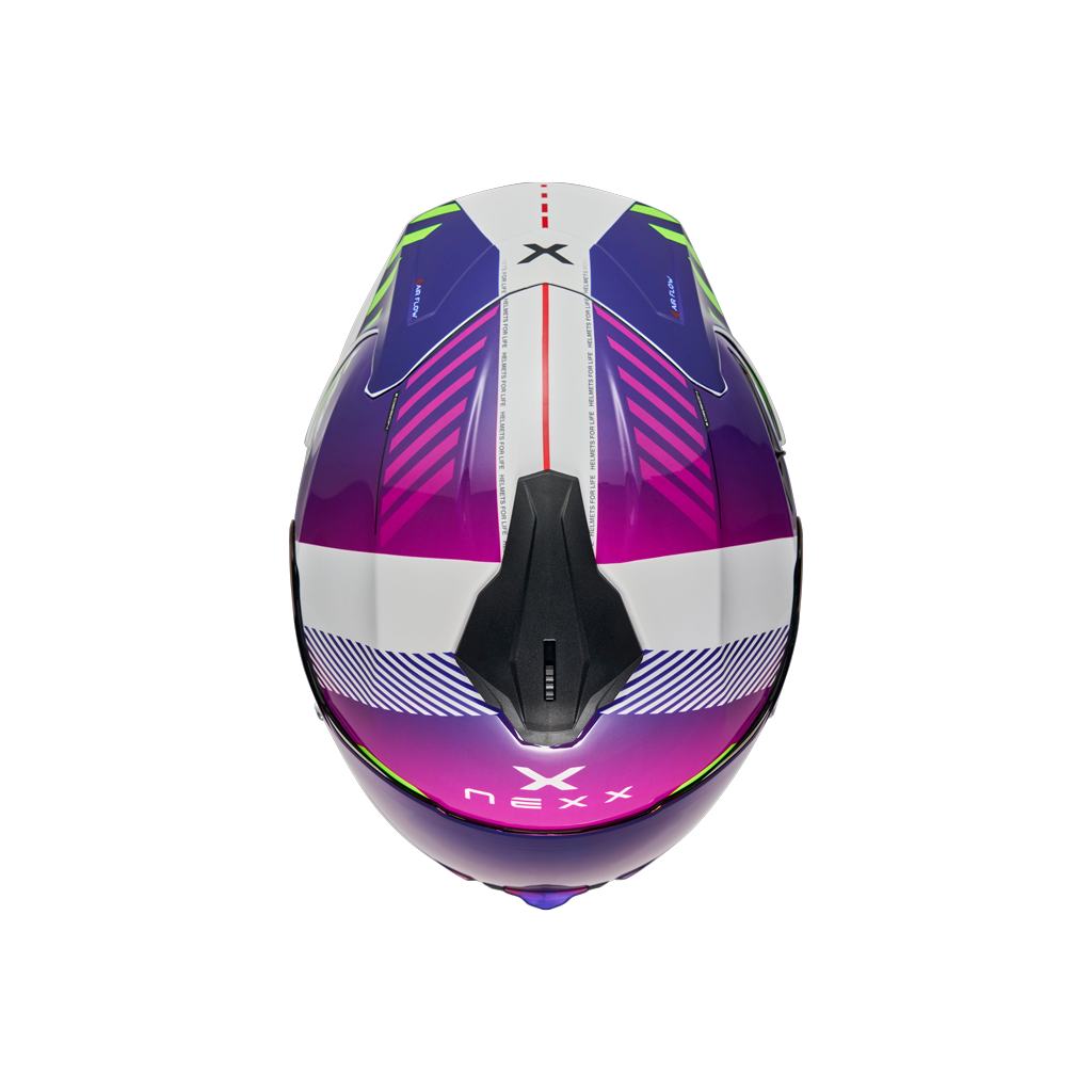 Casco Nexx Y.100R FADE PURPLE WHITE