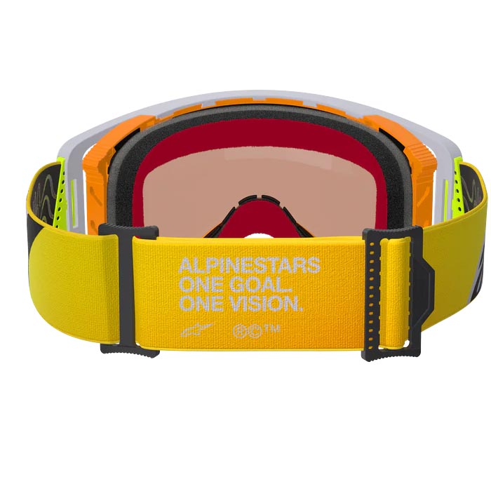 Antiparras Alpinestars Supertech Corp Absolute Vision Amarillo Fluor