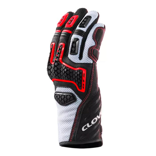 Guante Clover GTS-3 Blanco / Rojo