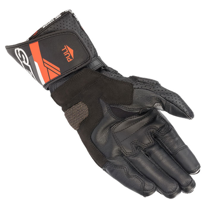 Guantes Alpinestars SP-8 V3 Black / Red Fluo