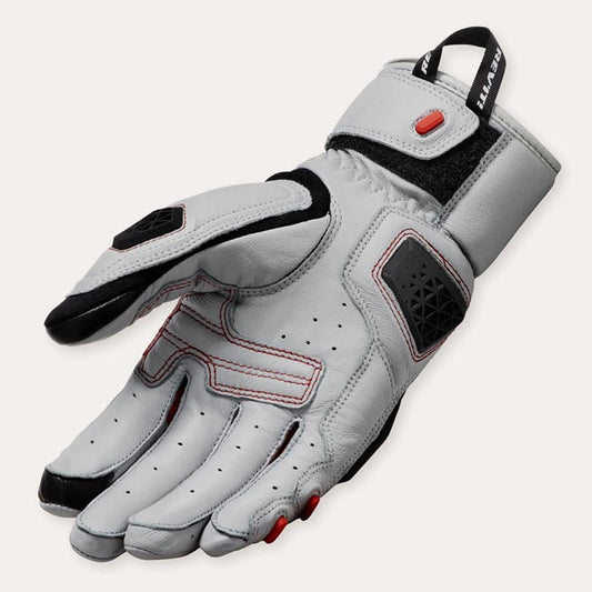 Guantes REVIT Sand 4 Light Grey / Black