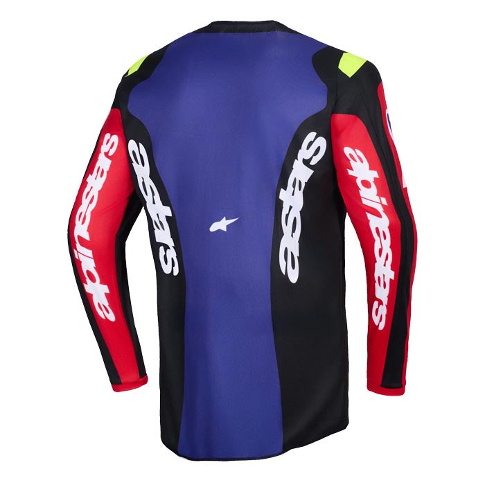 Jersey Alpinestars Fluid Grid 2026 Rojo/ Negro