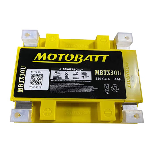 Batería Motobatt MBTX30U QUADFLEX AGM