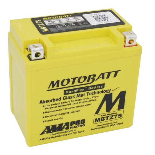 Batería Motobatt MBTZ7S QUADFLEX AGM
