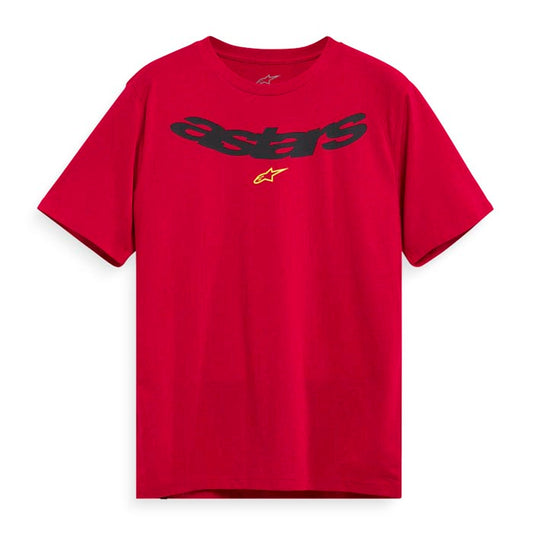 Polera Alpinestars Elliptic SS CSF Roja