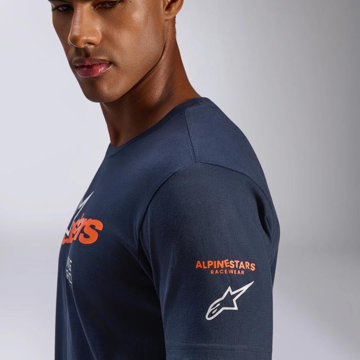 Polera Alpinestars Entitled SS CSF Azul Oscuro