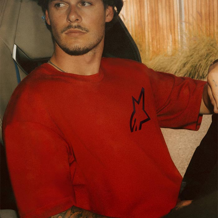 Alpinestars Polera One Oversized SS Roja