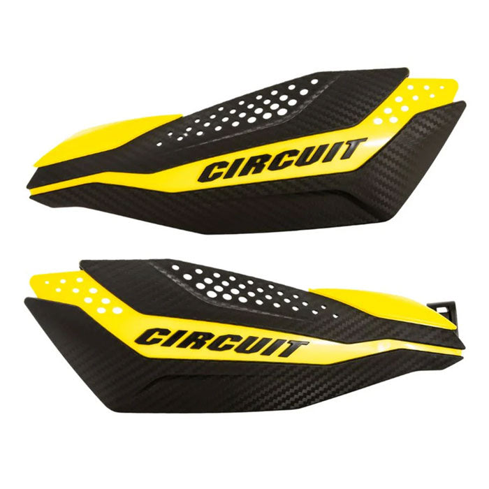 Protector de Manos Circuit Dakar Carbon / Amarillo