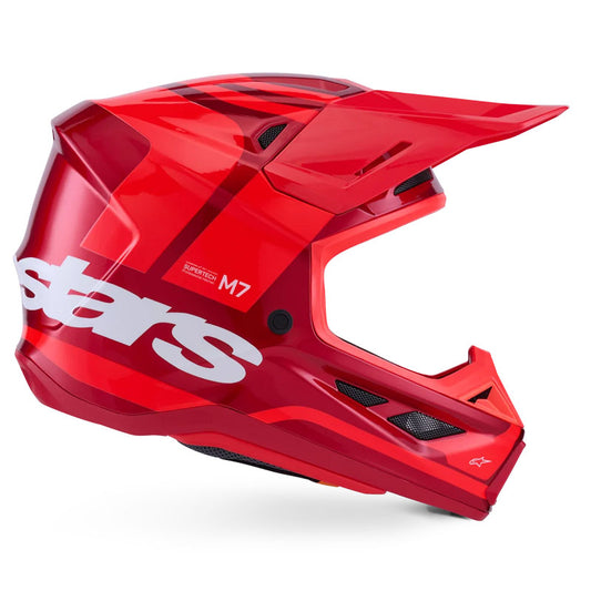 Casco Alpinestars S-M7 Core Rojo Brillante