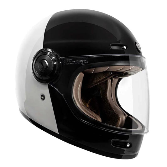 Casco T1 Fifty One Fifty Negro/Blanco