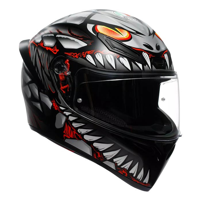 Casco AGV K1 S Lyzard Black – Motoqueros Chile