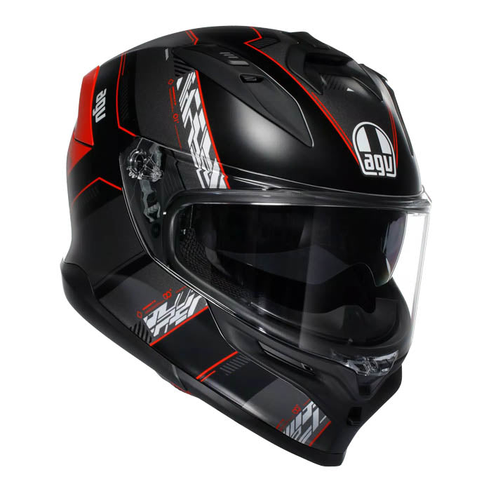 セキュリティ・セーフティ AGV Casco AGV K7 Kyber Matt Black / Red – Motoqueros Chile