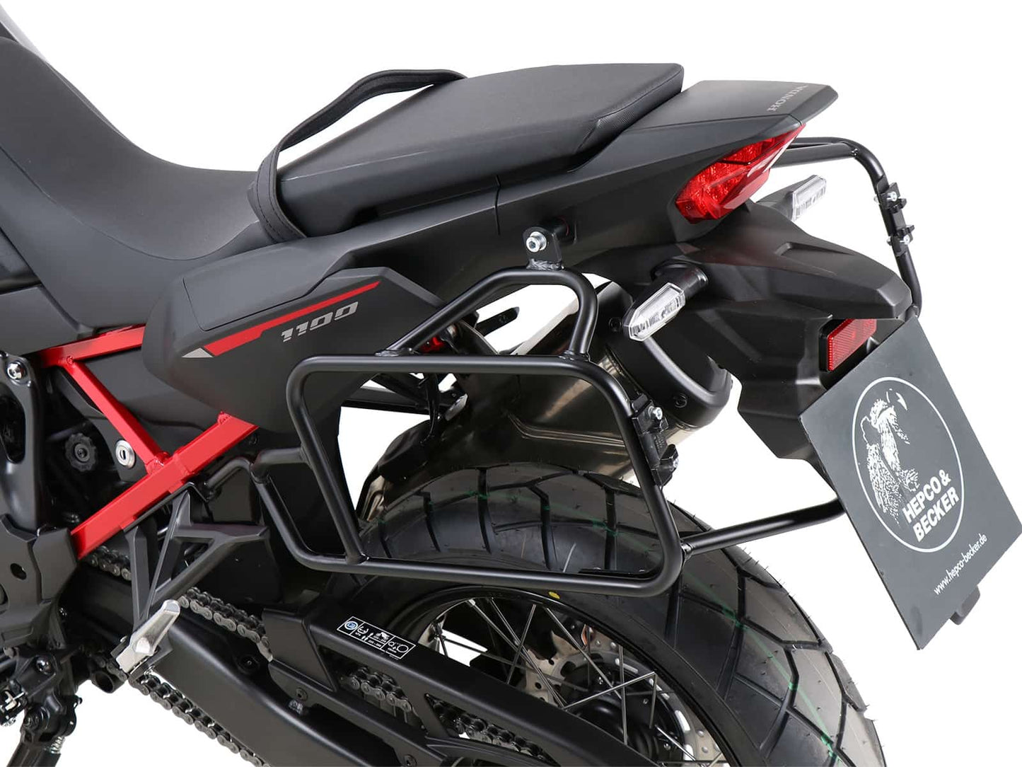 ANCLAJE MALETAS LATERALES PARA HONDA CRF 1100 L AFRICA TWIN (2019-2021) NEGRO HEPCO & BECKER