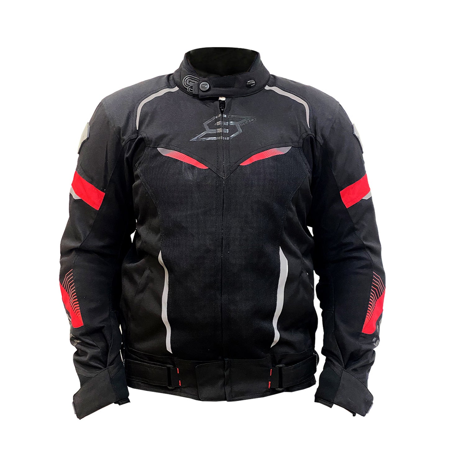 Chaqueta Spear MIF Rider Negro Rojo