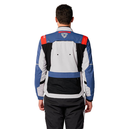 Chaqueta Rev’it! Offtrack 3 H2O Azul / Plateado