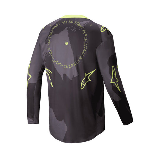 Jersey Alpinestars Racer Hollow Camo / Amarillo Fluor