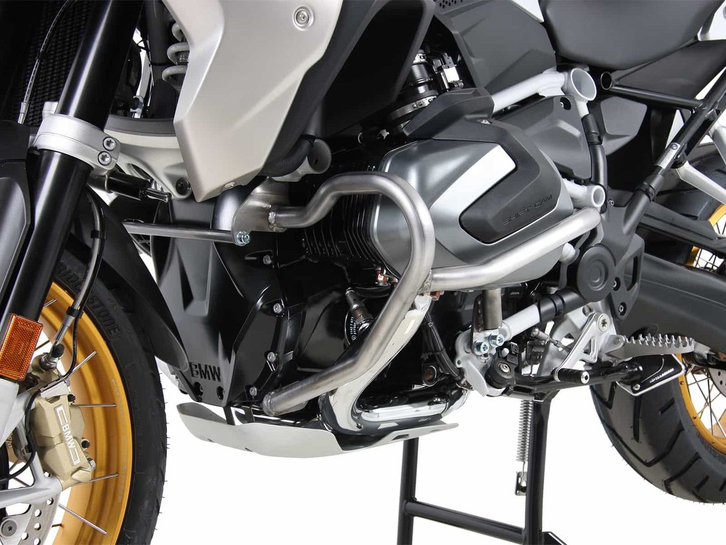 DEFENSA DE MOTOR PARA BMW R1250GS (2018-2023) INOX HEPCO & BECKER