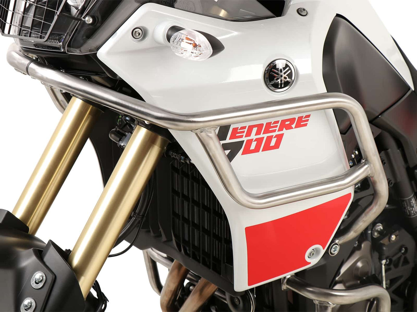 DEFENSA ESTANQUE PARA YAMAHA TENERE 700 (2019-2024) INOX HEPCO & BECKER