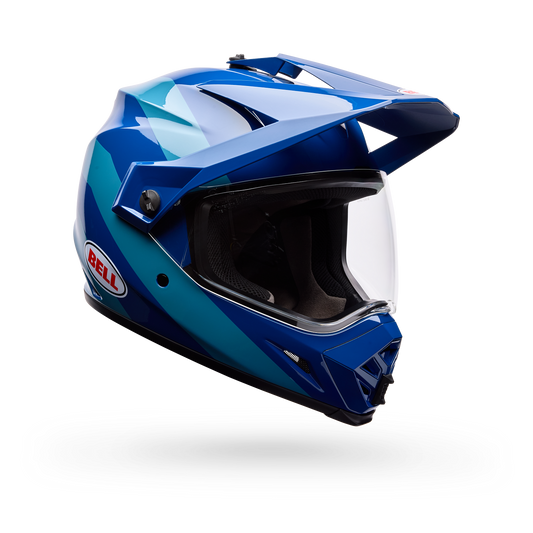 Casco Moto Calle TS MX-9 ADV Motion Azul Bell
