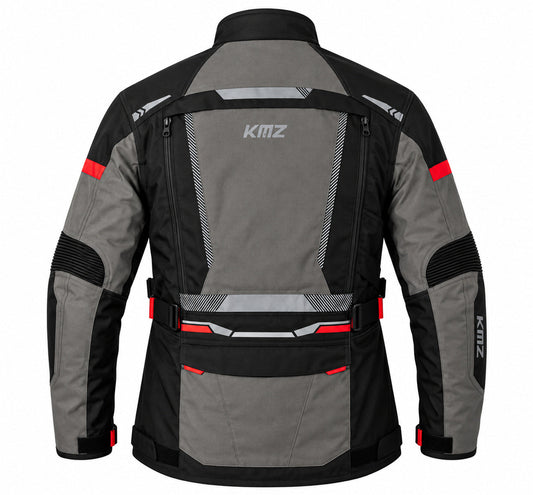 Chaqueta Moto Calle Radiator 2.0 Gris/Negro KMZ