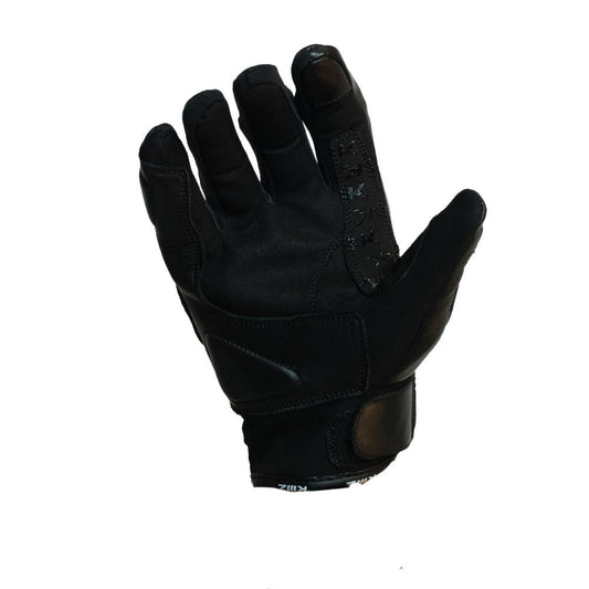 Guantes Moto Calle Transit Apex Negro Kmz