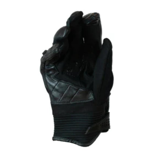 Guantes Moto Calle Leather III Negro/Amarillo KMZ