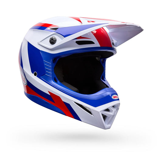 Casco Moto Niño MX-10 Mips Dyno Rojo/Blanco Bell