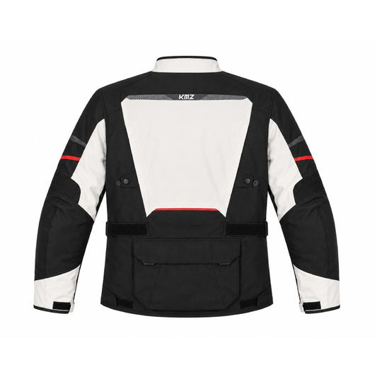 Chaqueta Moto Calle Electrolyte Gris/Negro KMZ